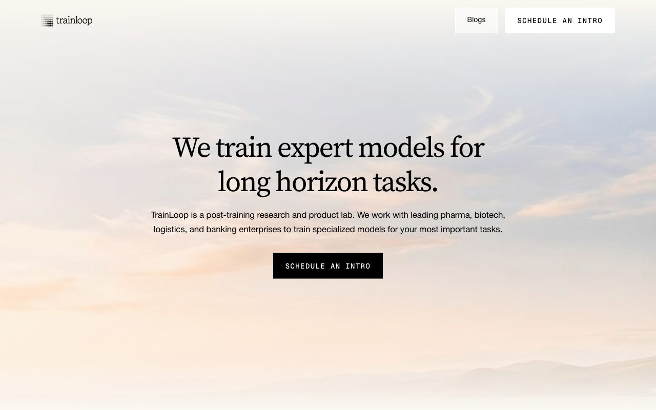 TrainLoop website