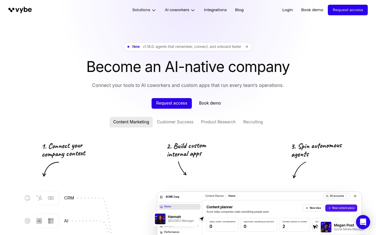 Vybe website