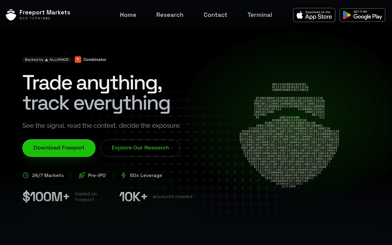 Freeport Market website