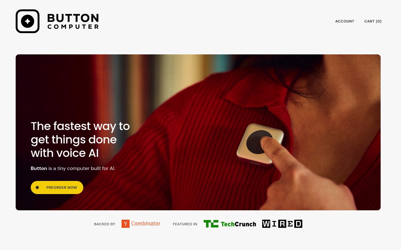 Button Computer website