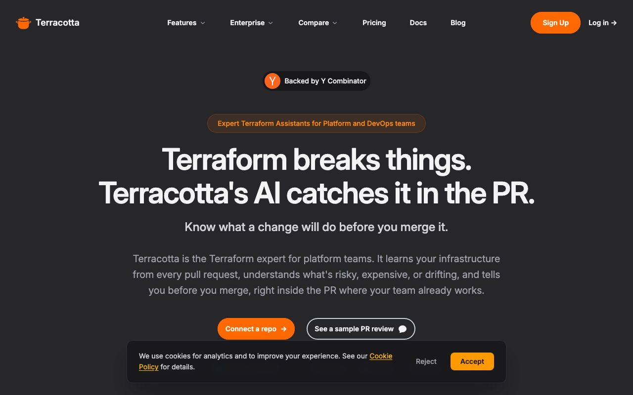 Terracotta AI website