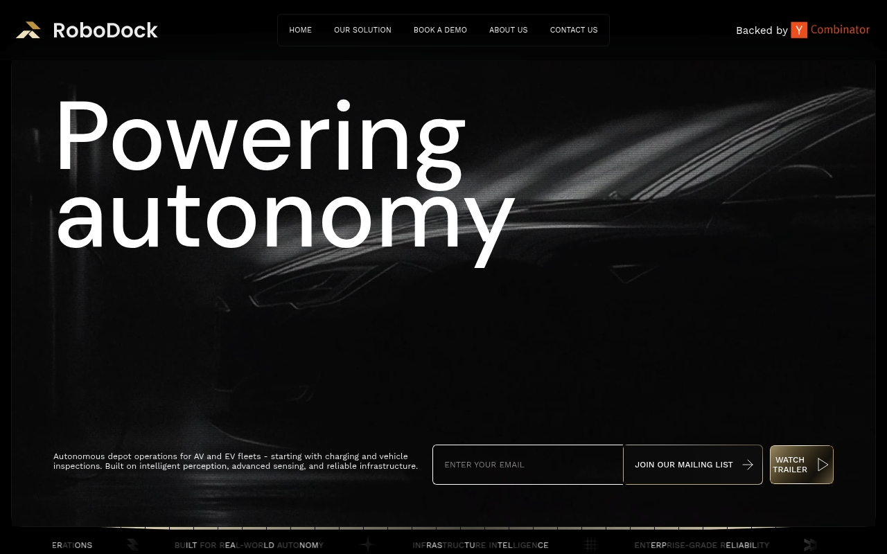 RoboDock website