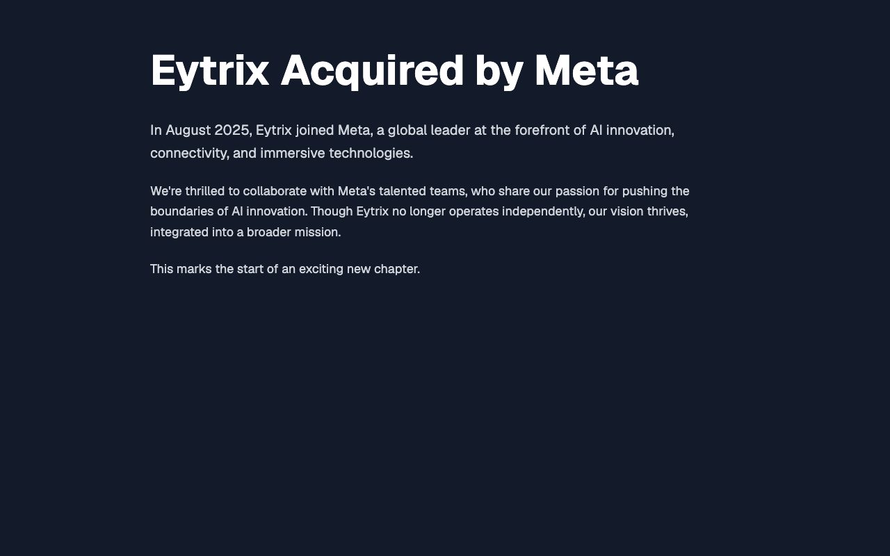 Eytrix website