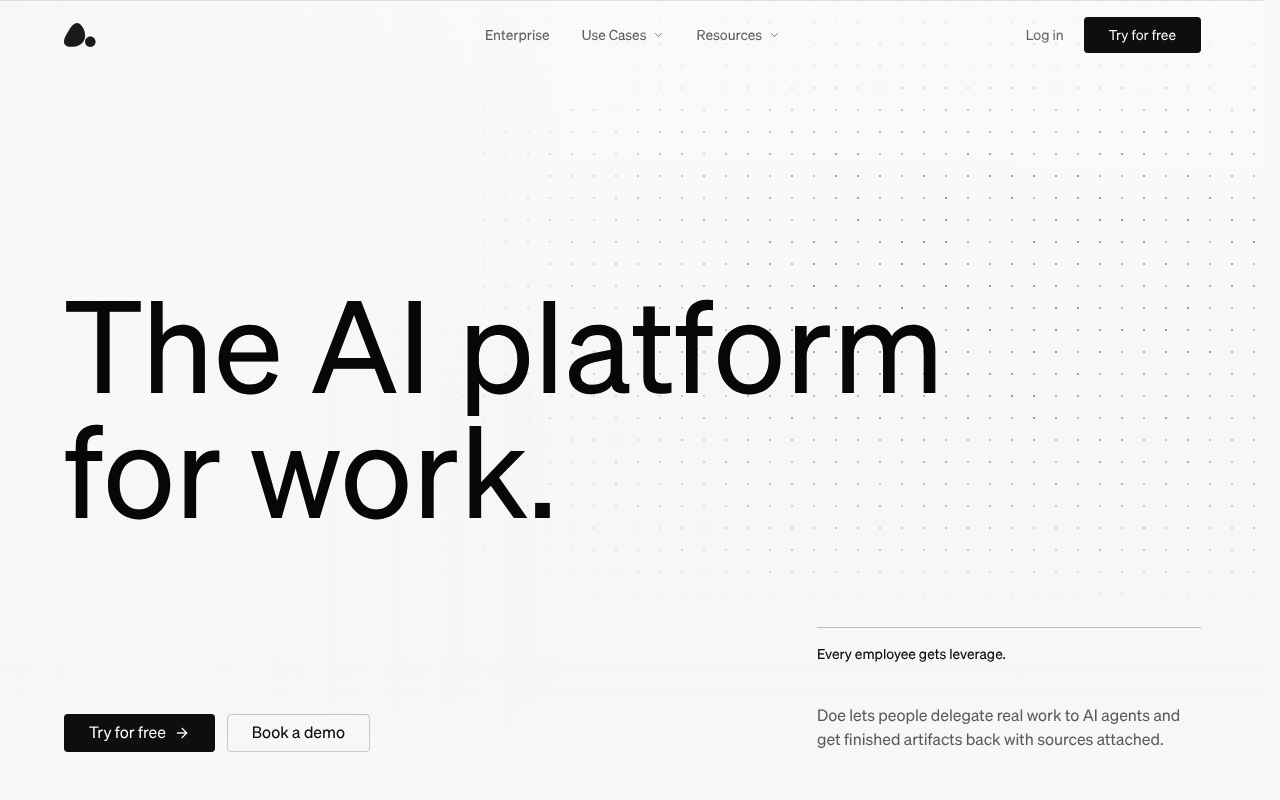 Doe website