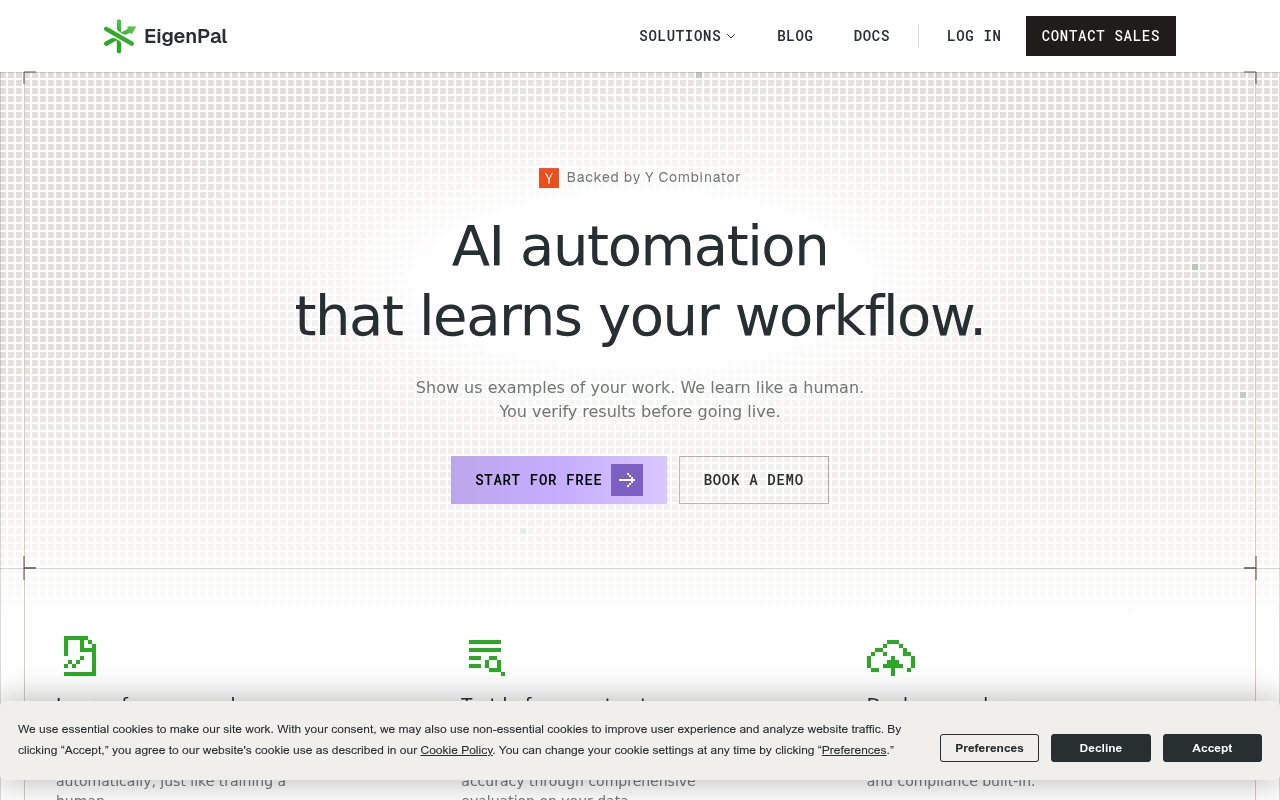 EigenPal website