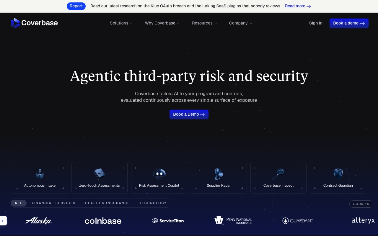 Coverbase website