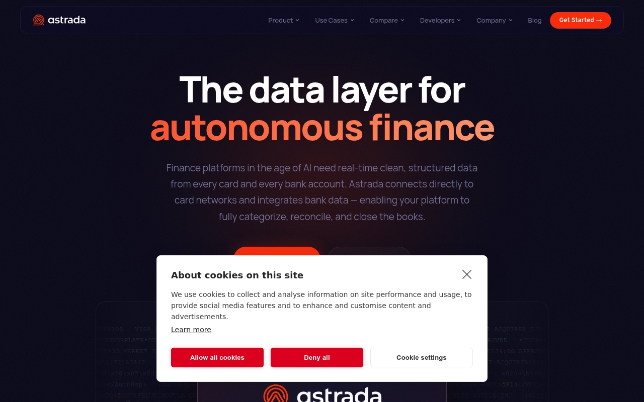 Astrada website