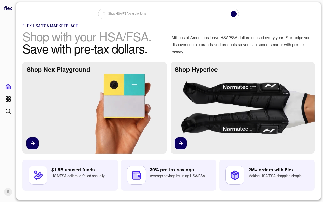 Flex website