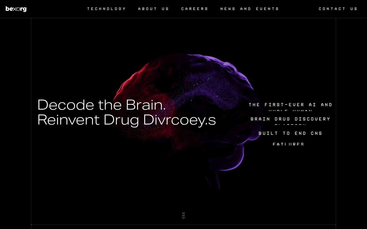 Bexorg website