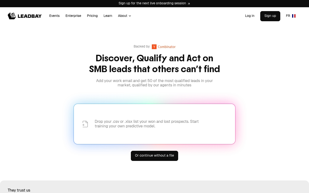 Leadbay website