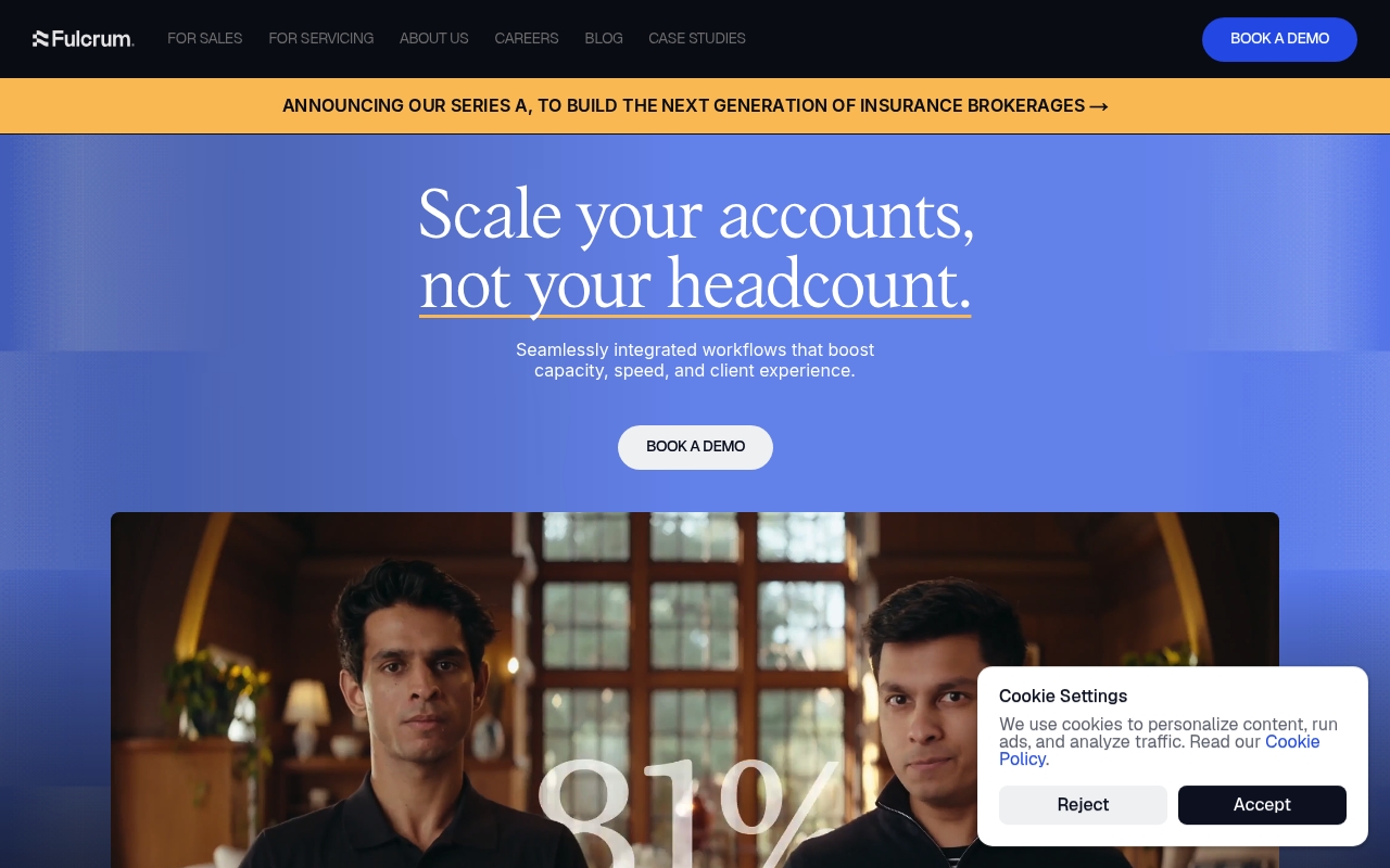 Fulcrum website
