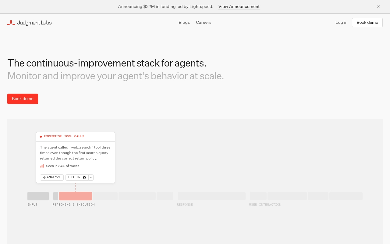 Judgment Labs website