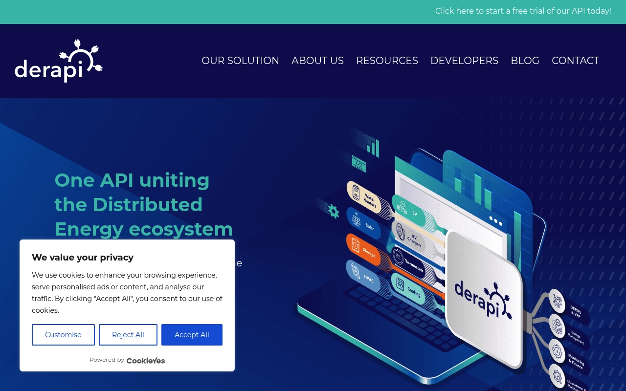 Derapi website