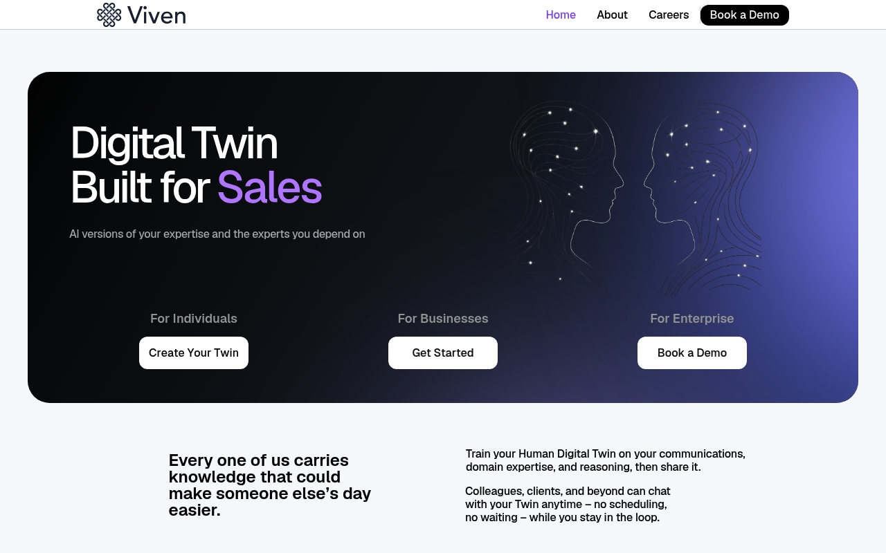 Viven website