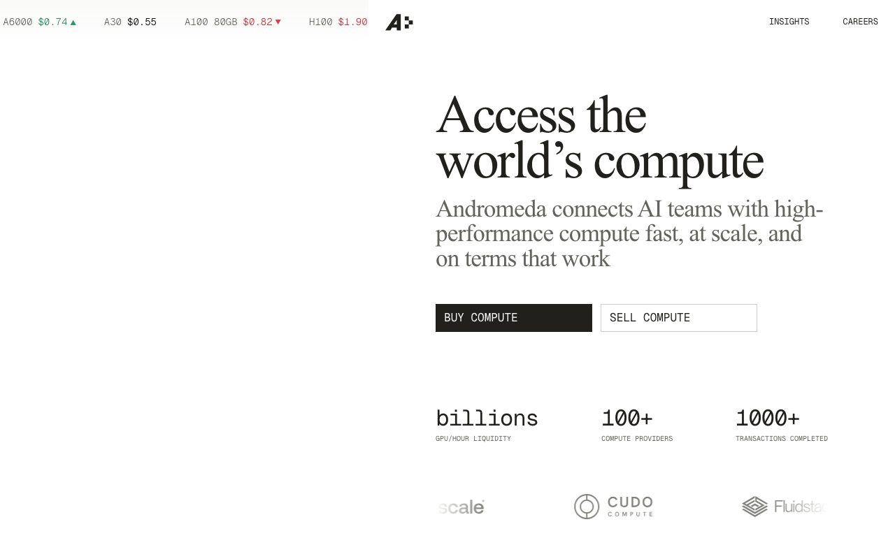 Andromeda website