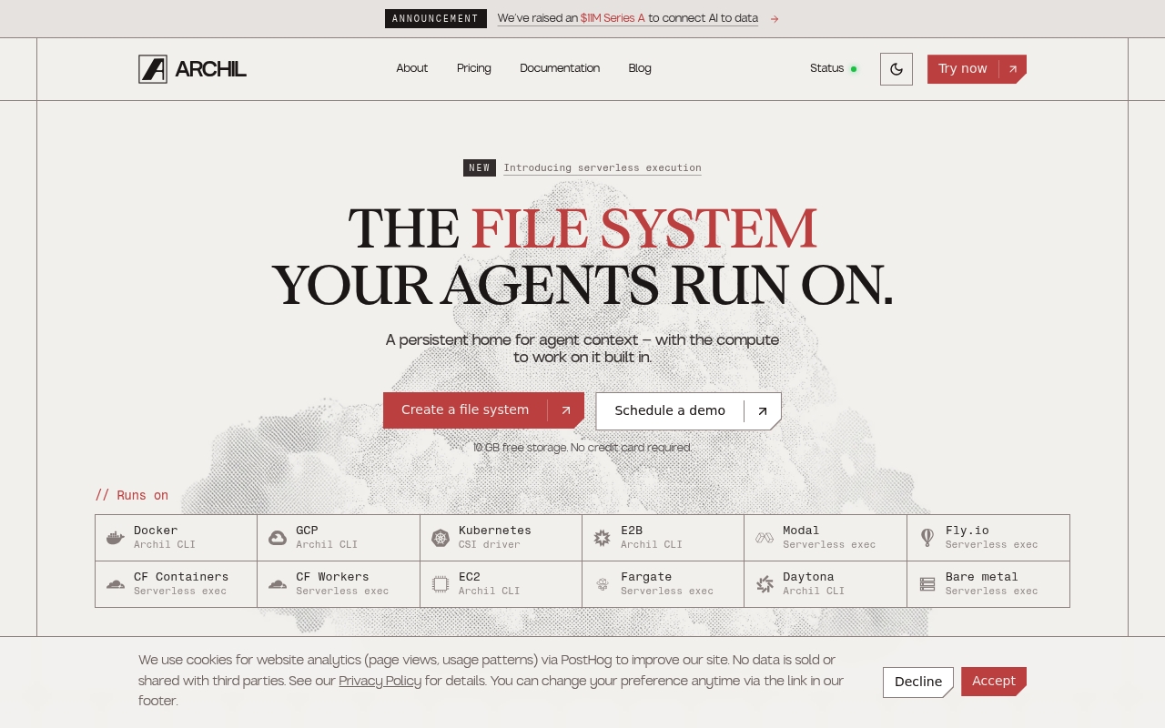Archil website