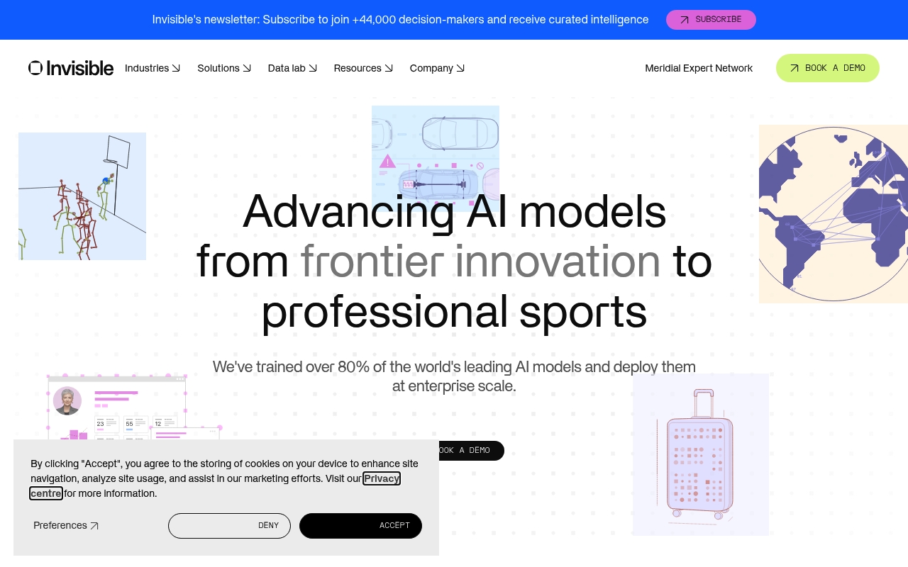 Invisible Technologies website