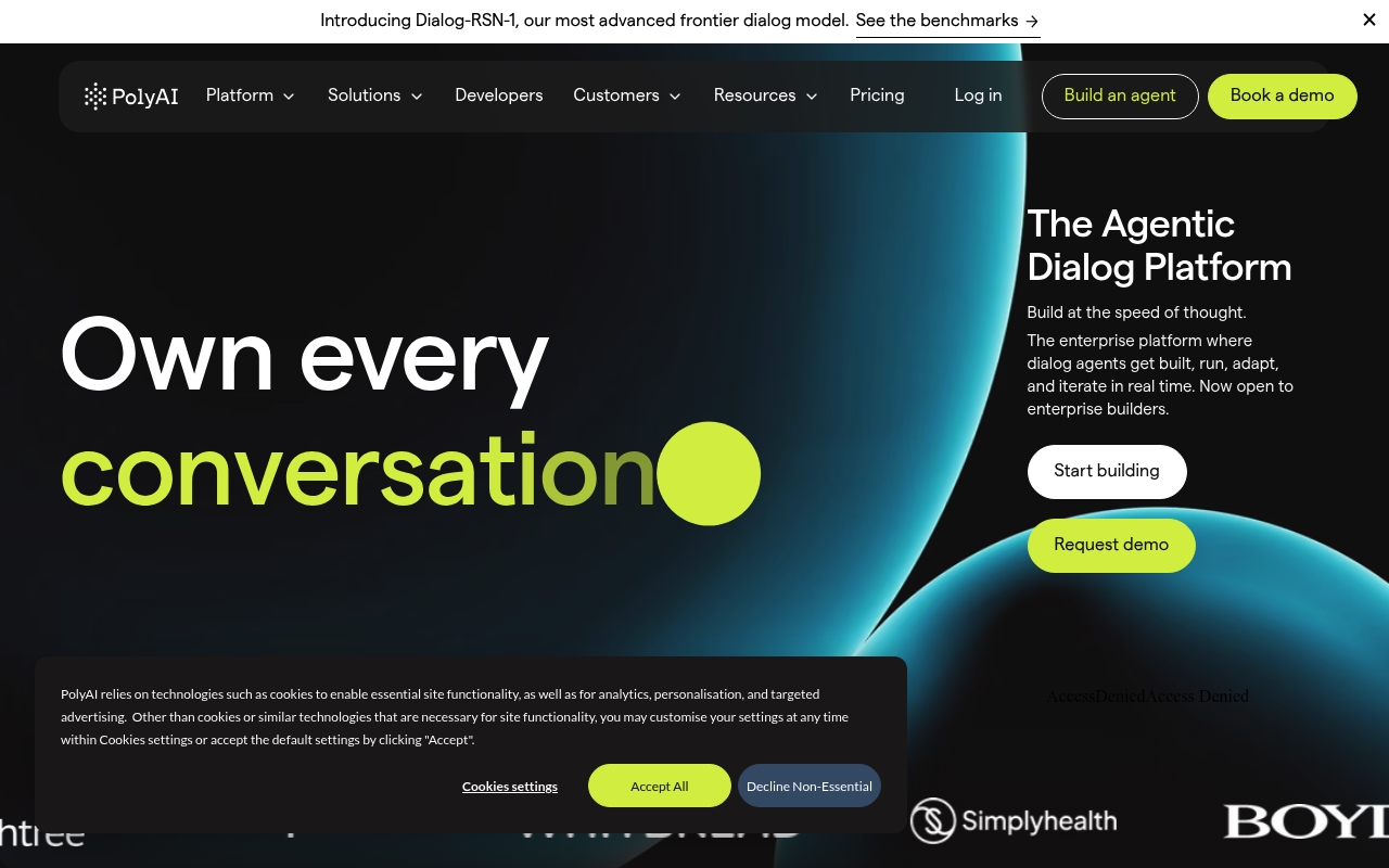 PolyAI website