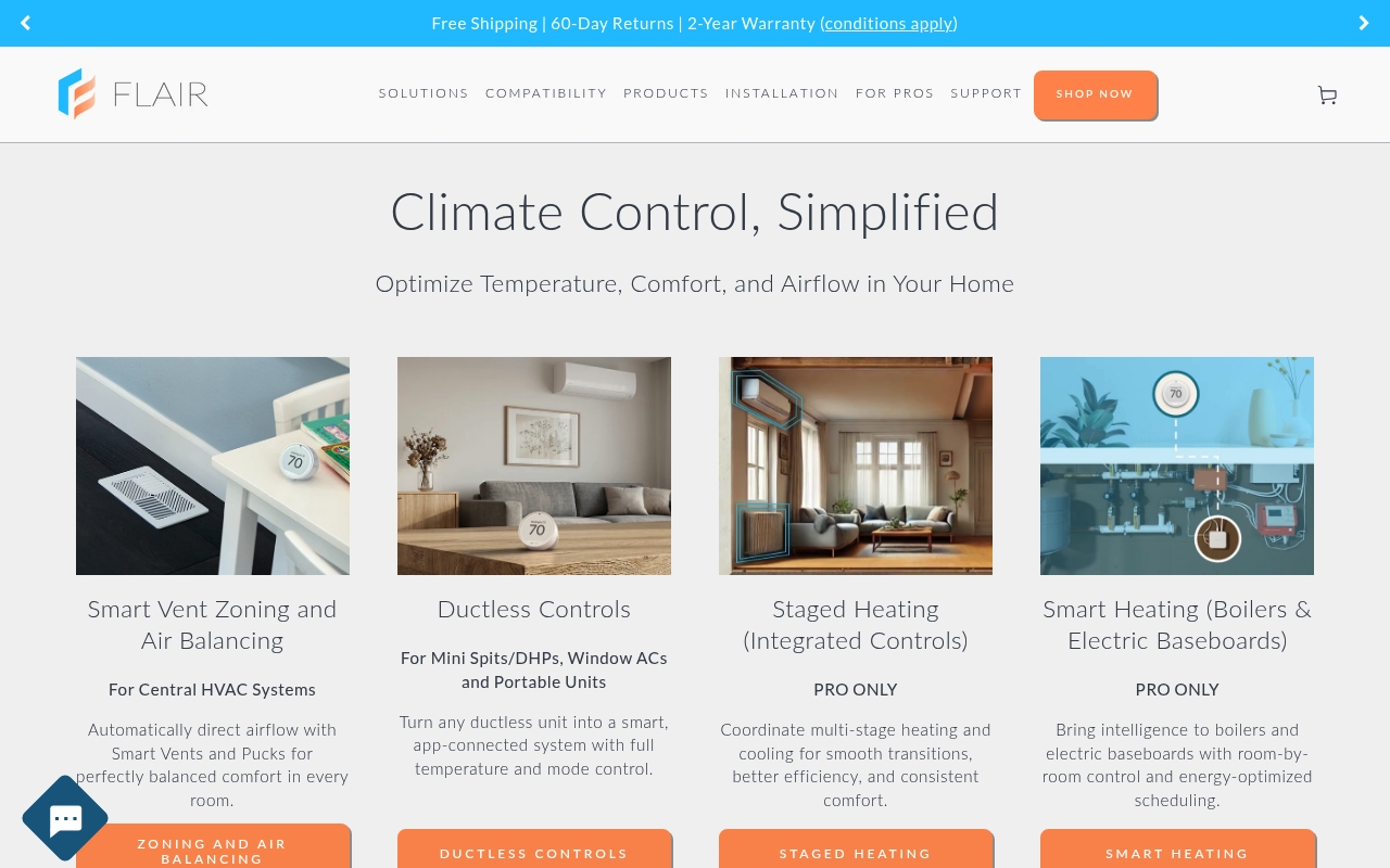 Flair website