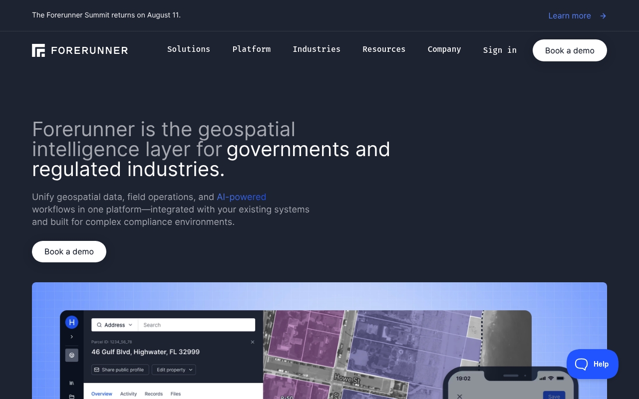 Forerunner website
