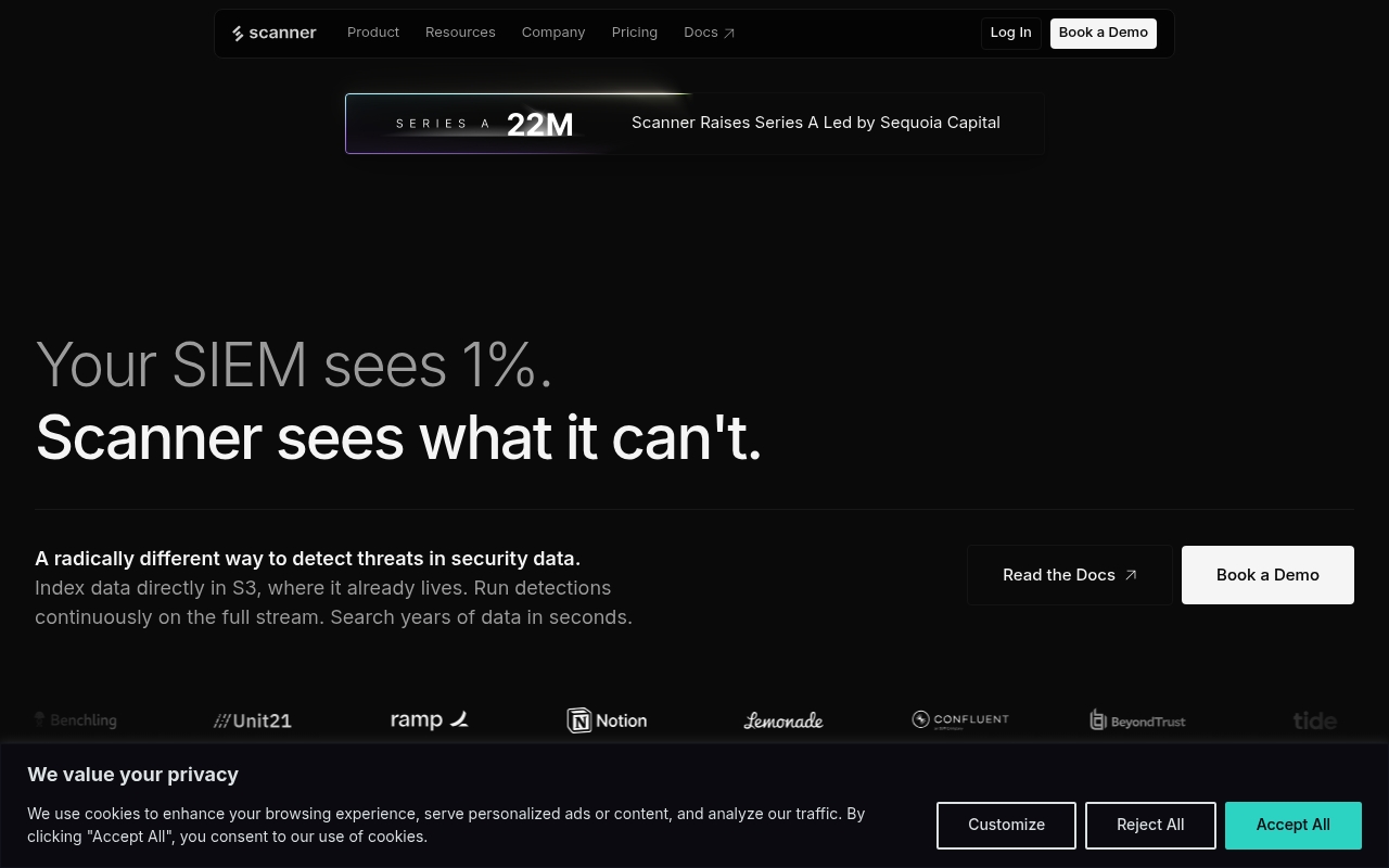 Scanner website