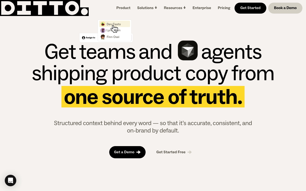Ditto website