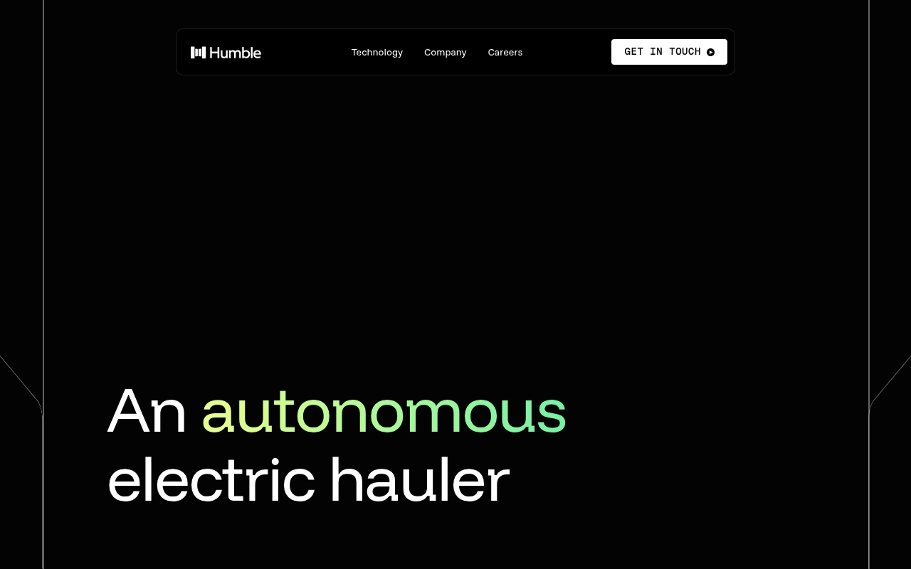 Humble Robotics website