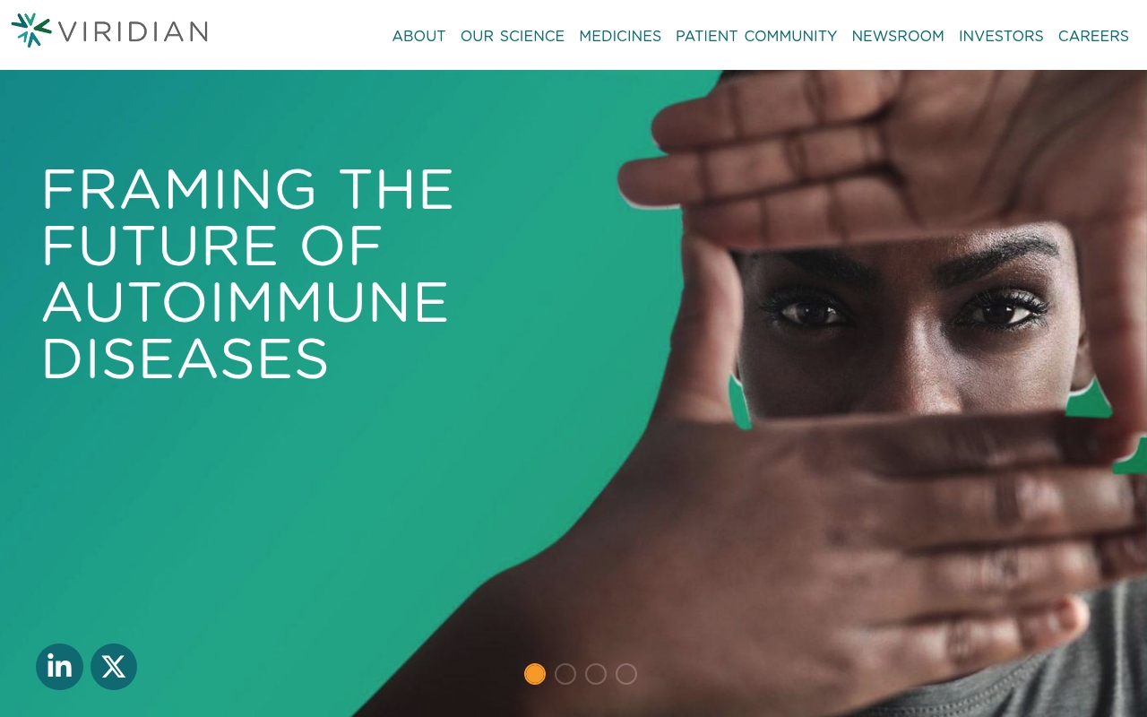 Viridian Therapeutics website