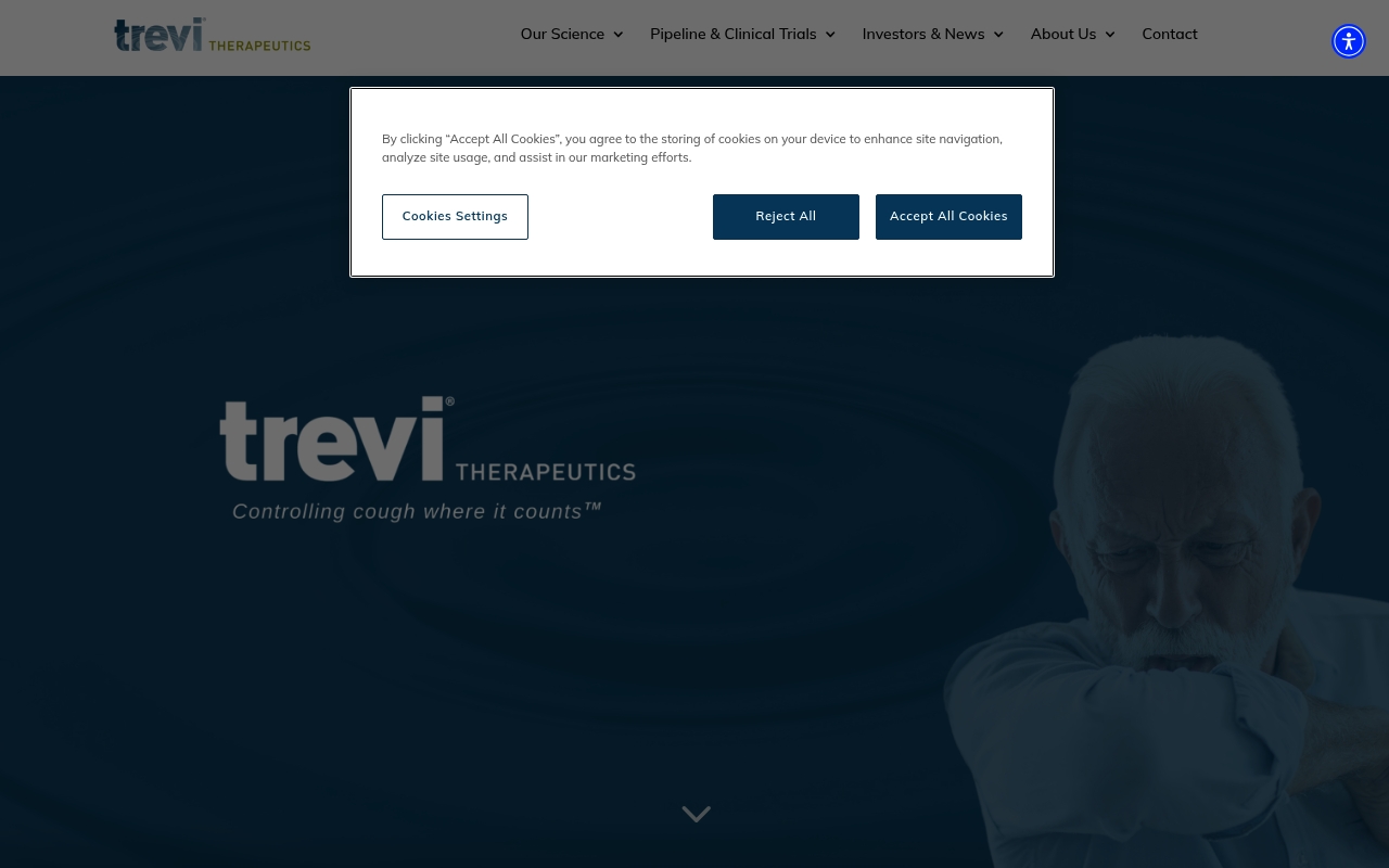 Trevi Therapeutics website