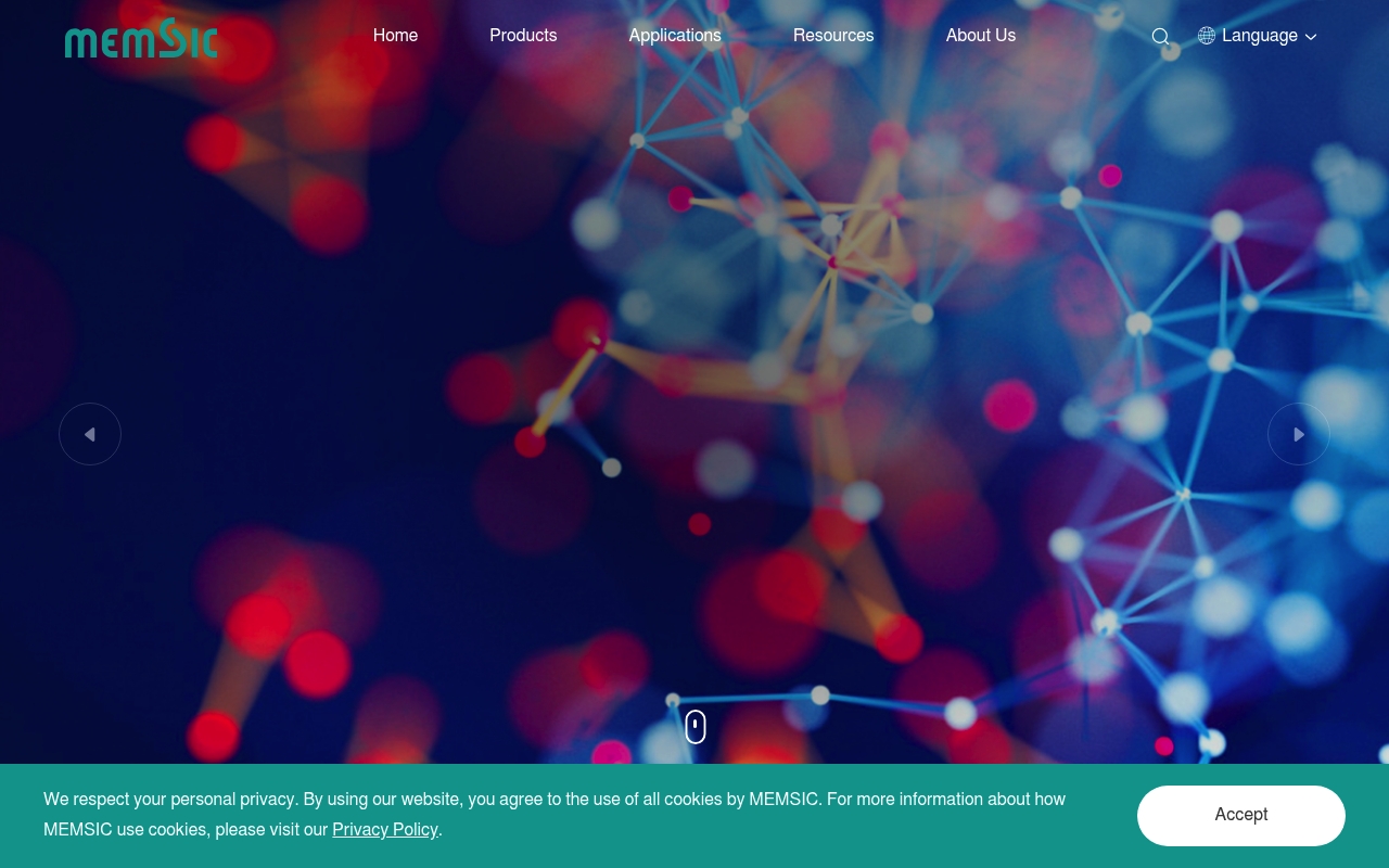 MEMSIC website