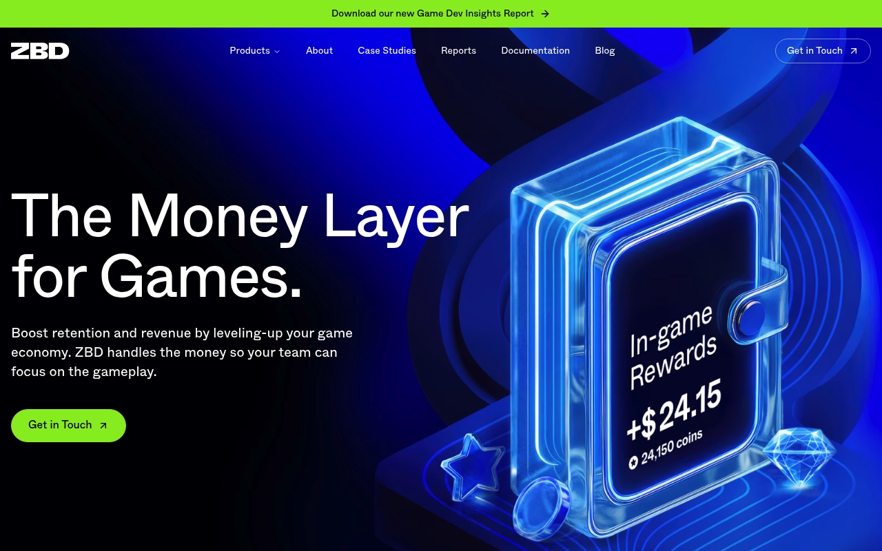 Zebedee website