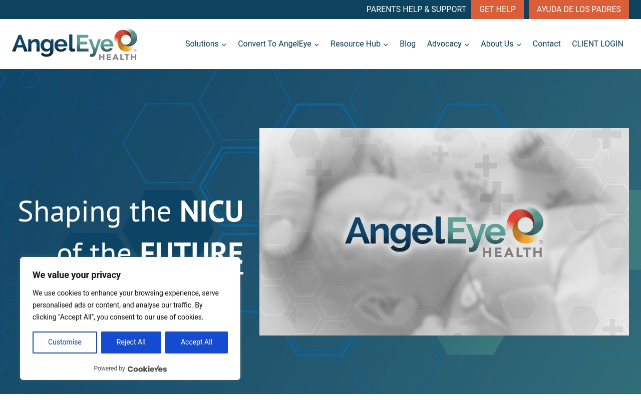 AngelEye Health website