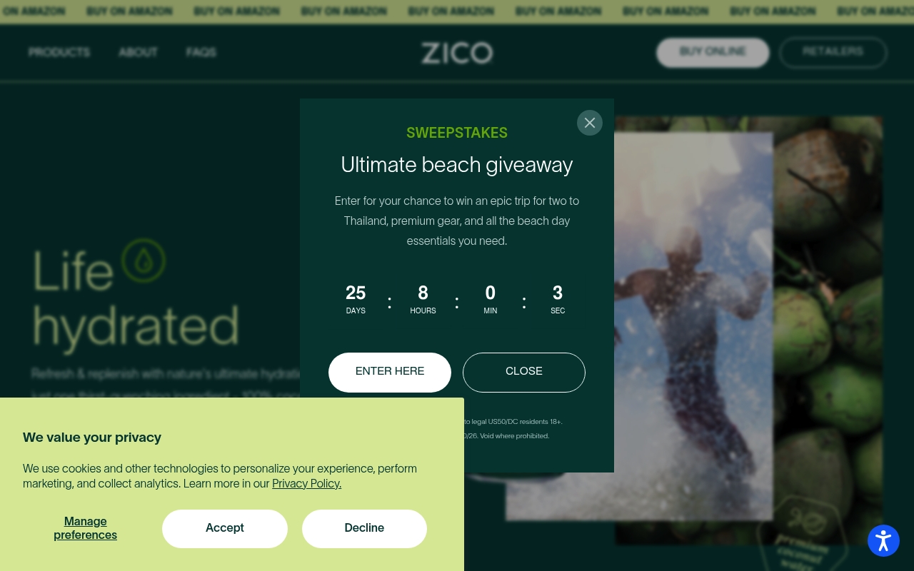 ZICO website