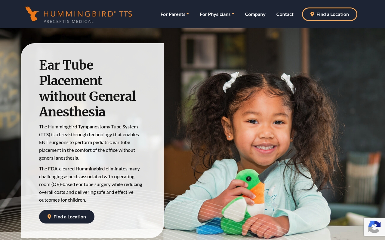 Preceptis Medical website