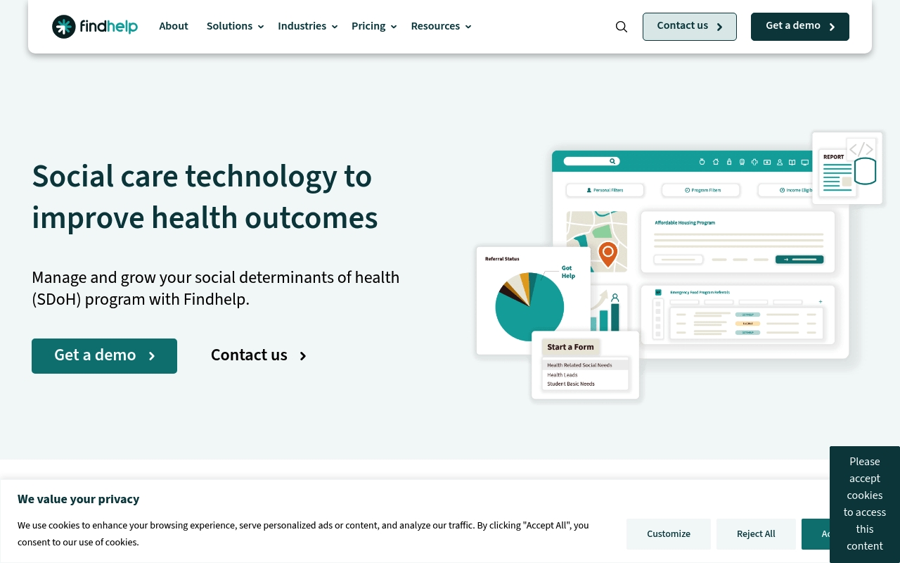 findhelp website