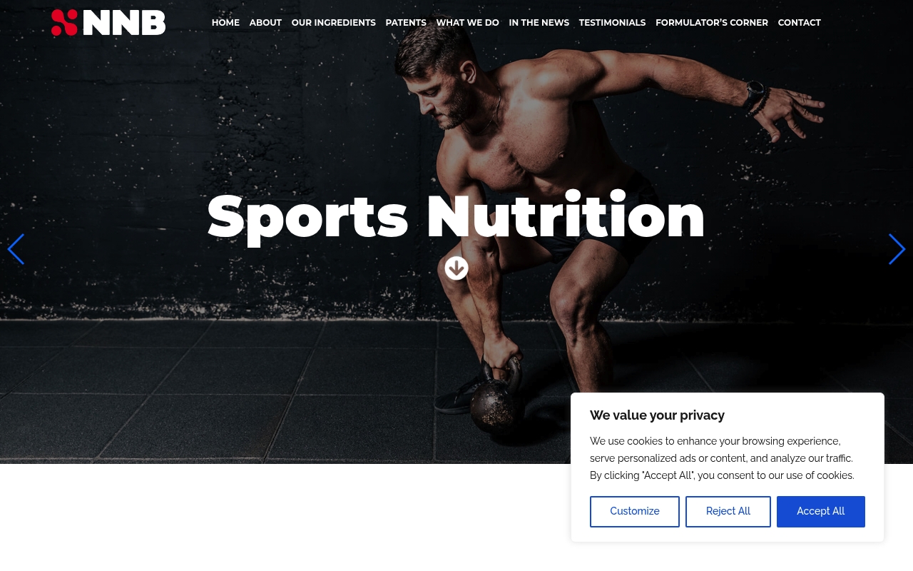 NNB Nutrition website