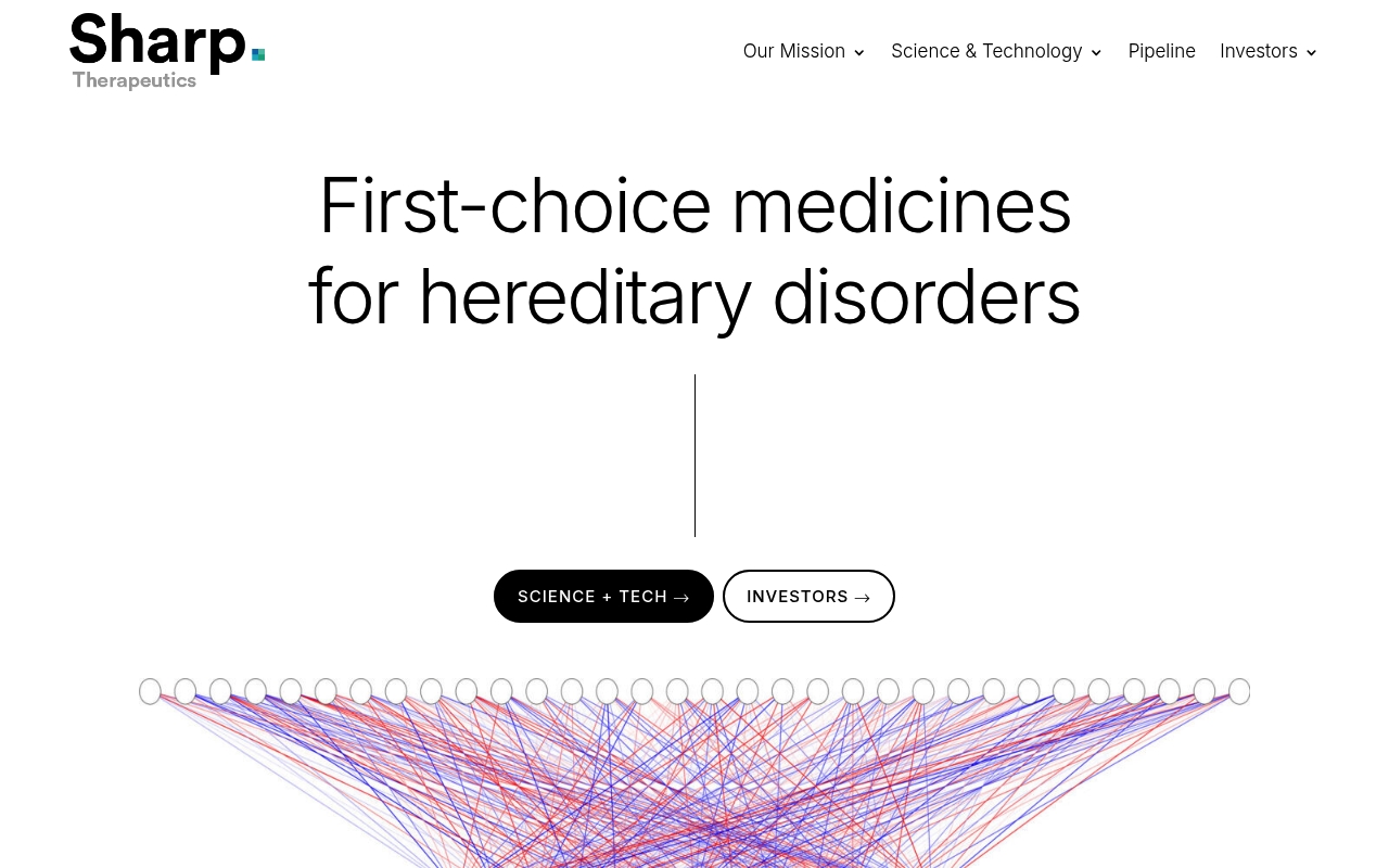 Sharp Therapeutics website