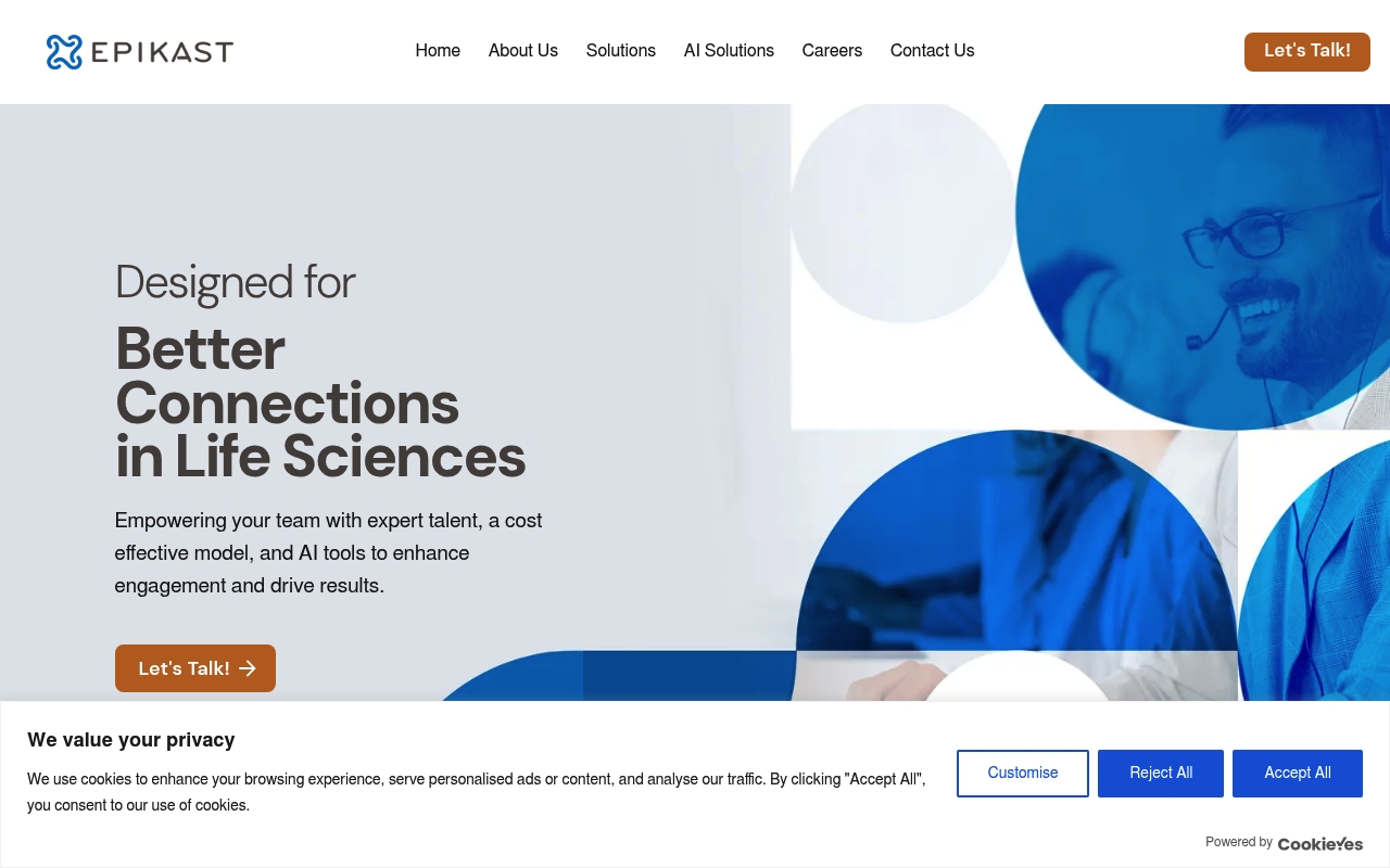 Epikast website