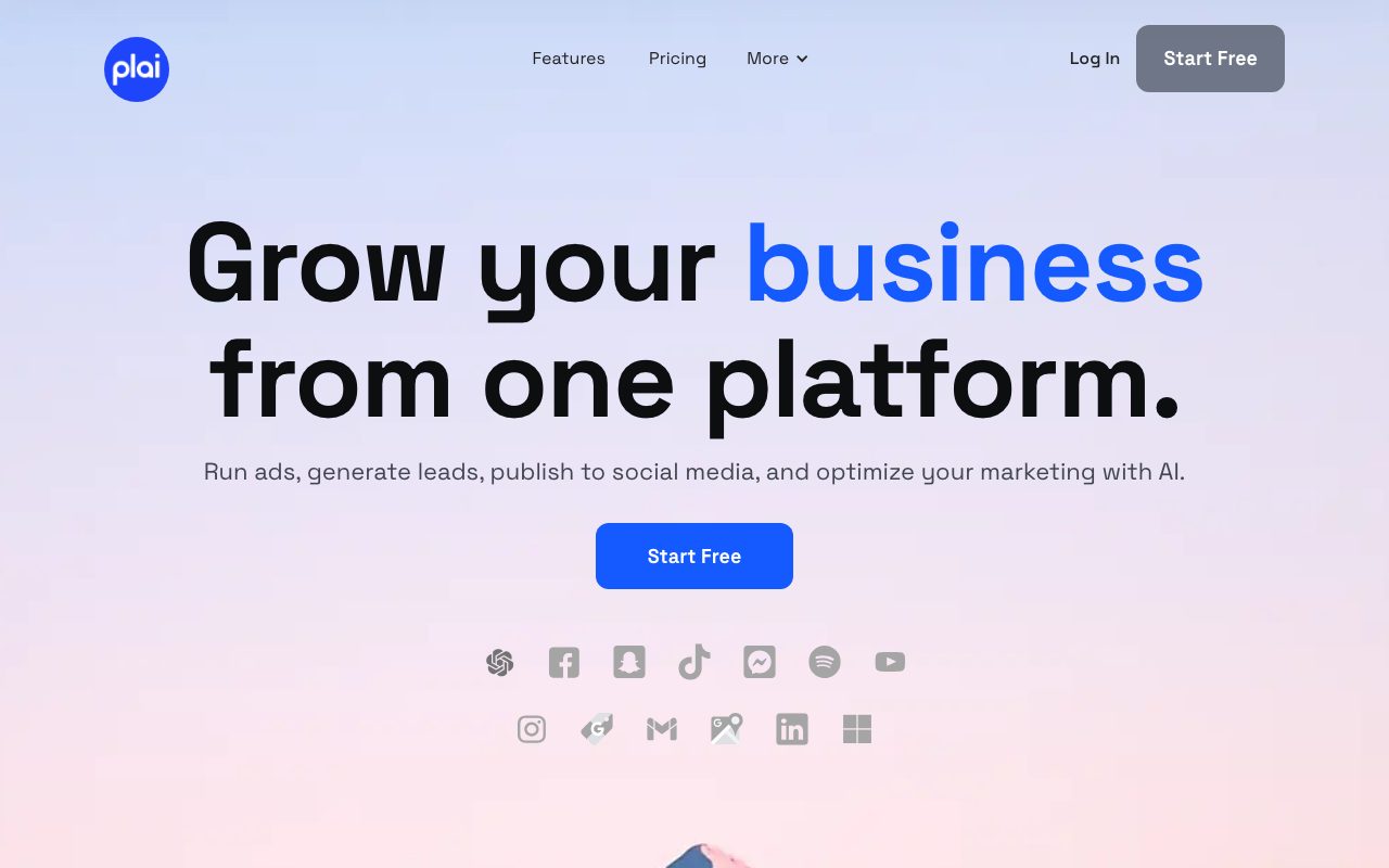 Plai website