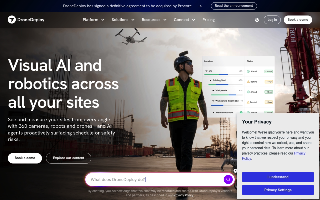 DroneDeploy website