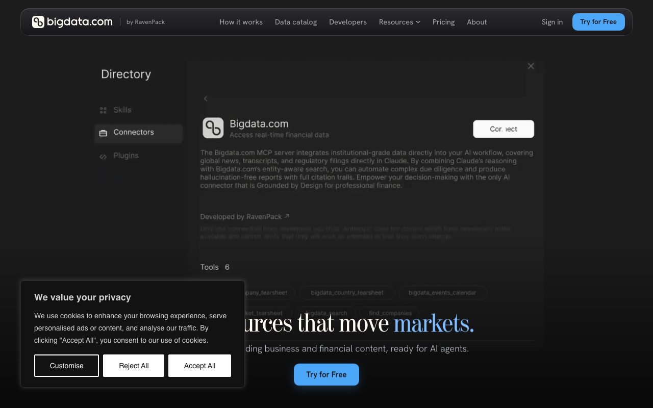 Bigdata.com website