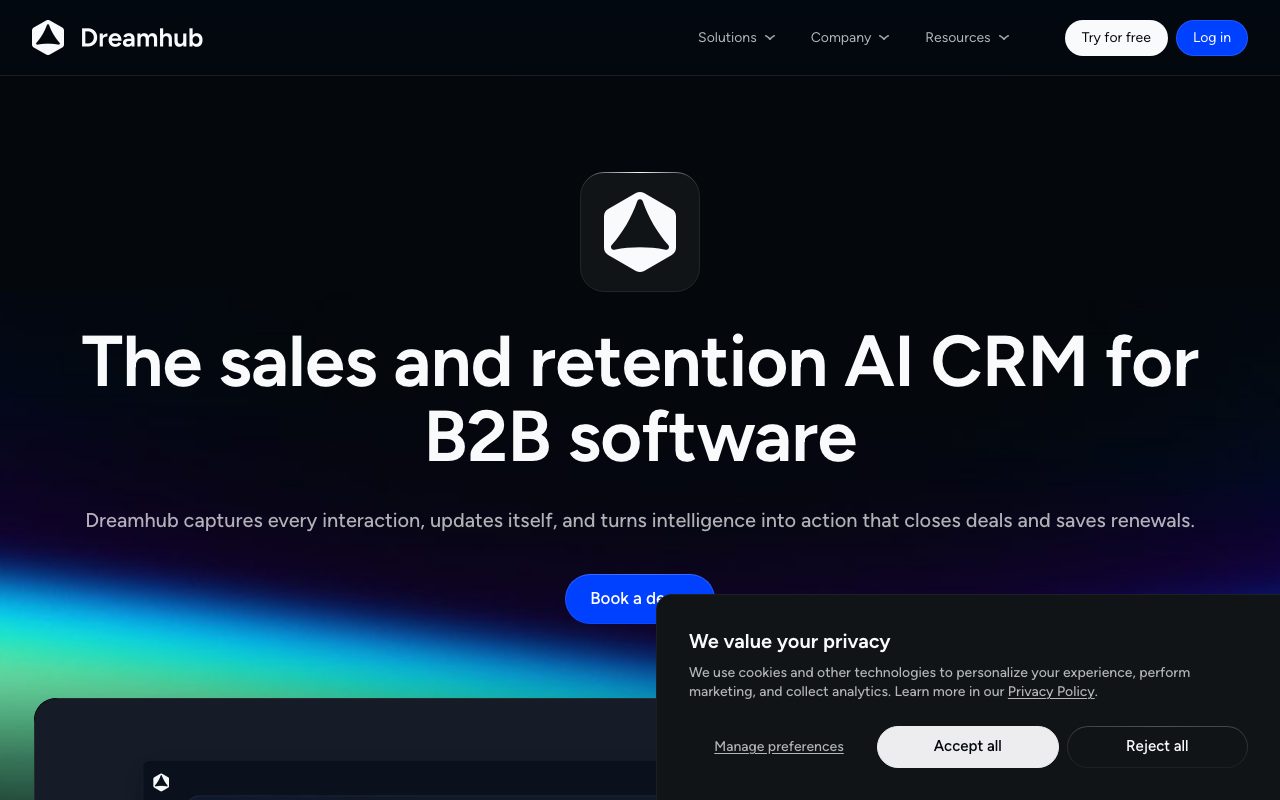 Dreamhub website