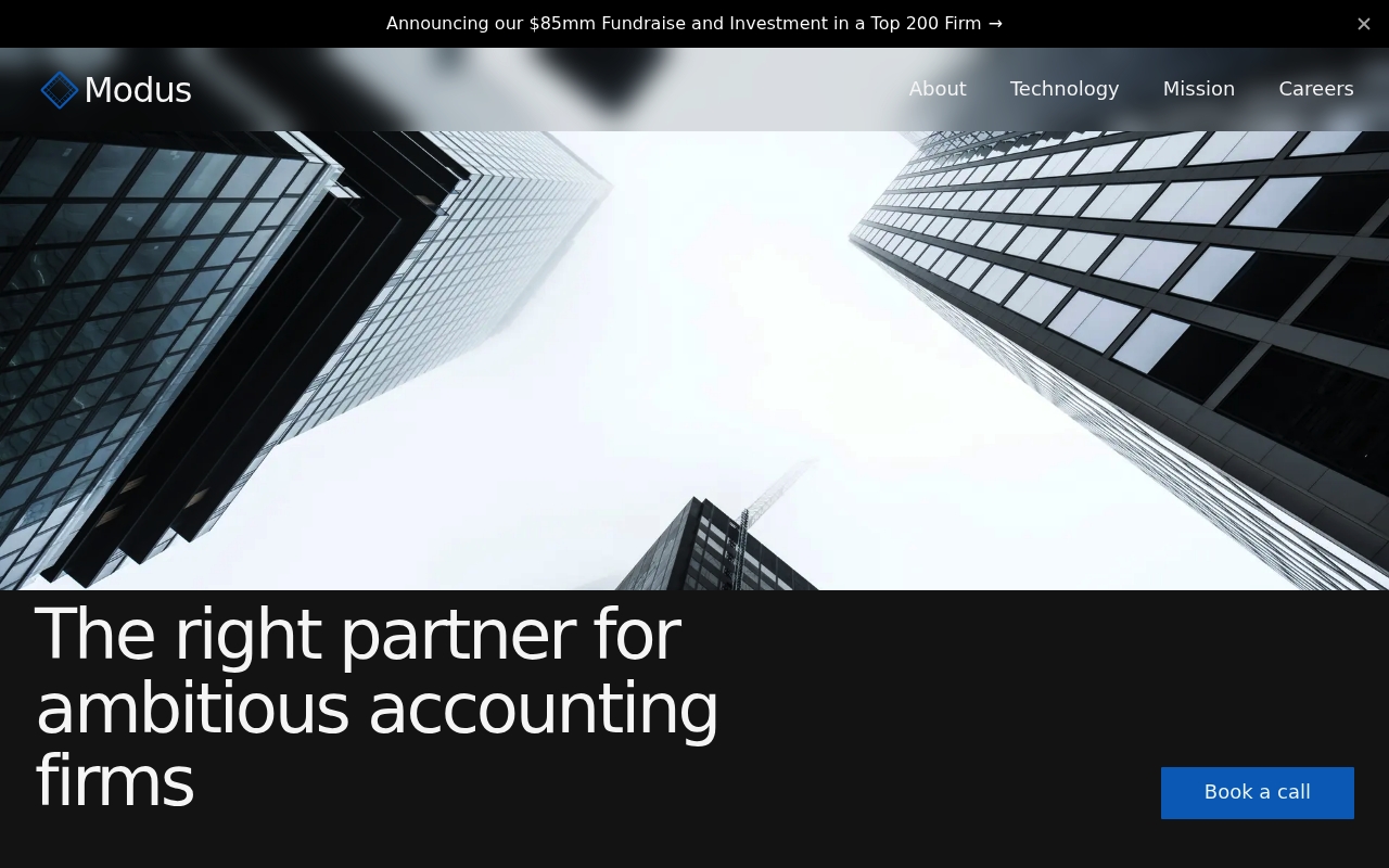 Modus Audit website