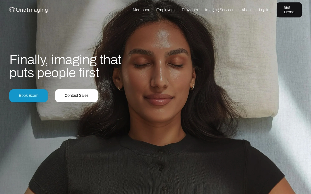 OneImaging website
