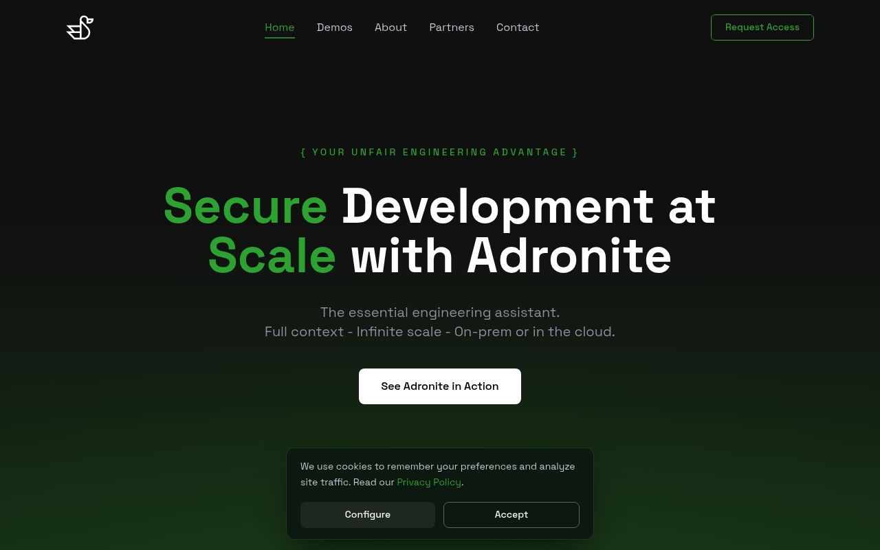 Adronite website