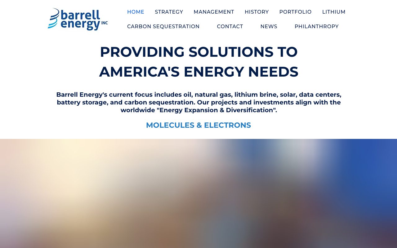 Barrell Lithium website