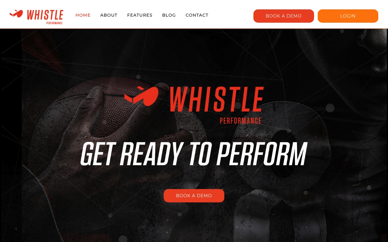 Whistle Performance website