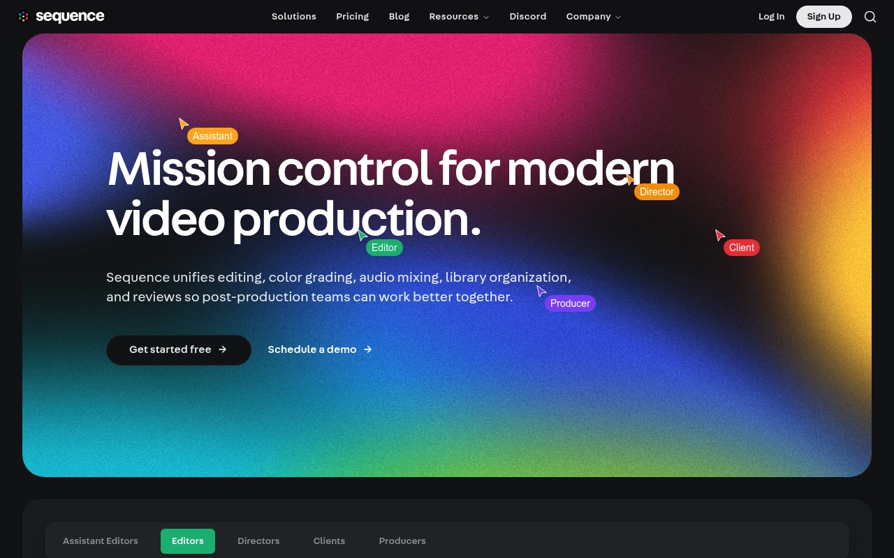 Sequence website