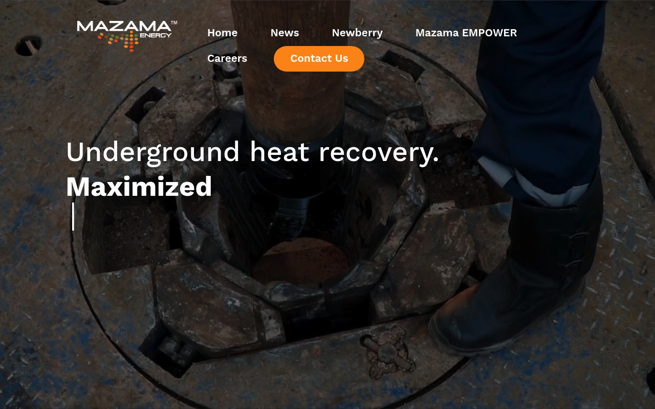 Mazama Energy website