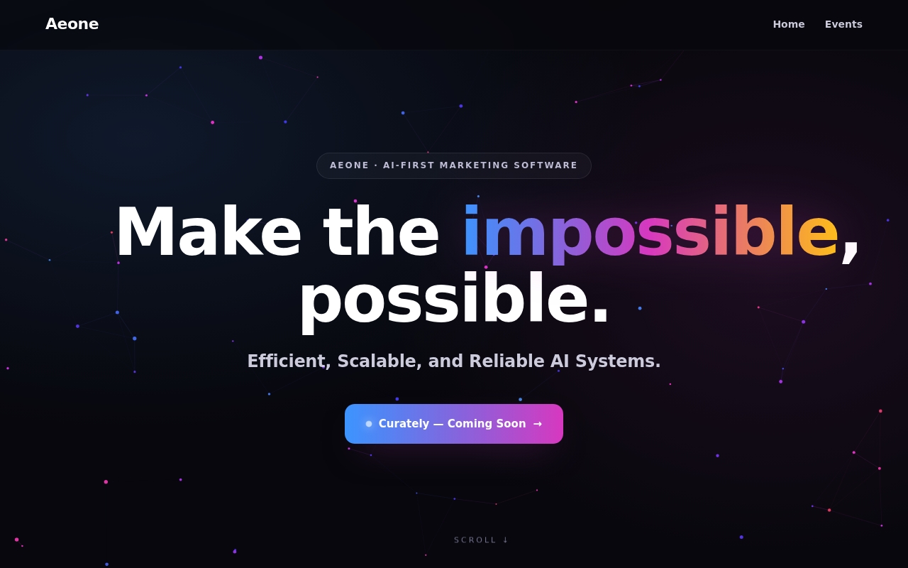 Aeone website